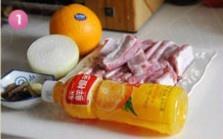 鮮橙果醬燜燒排骨的做法 步骤1