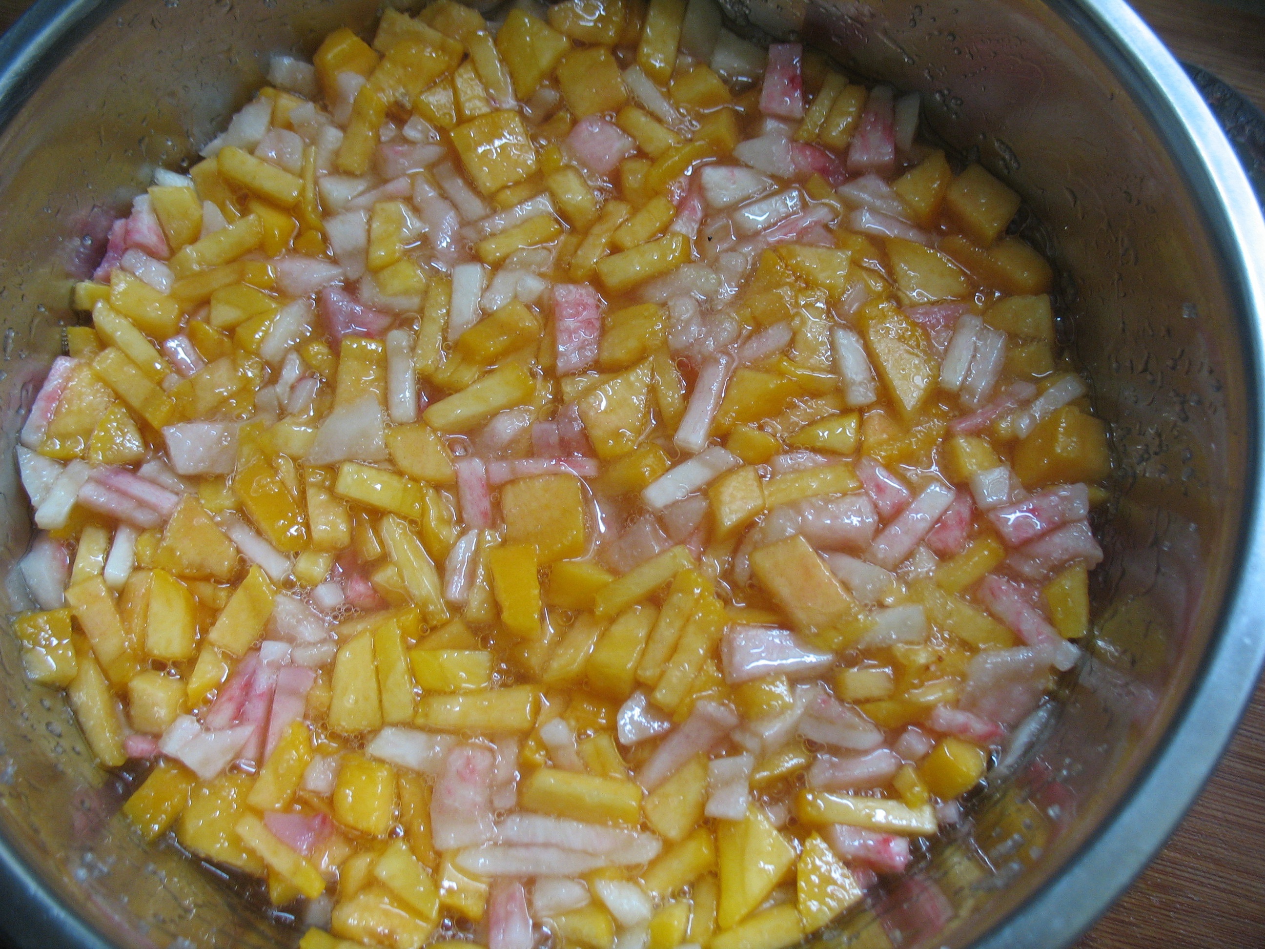 桃子果醬的做法 步骤5