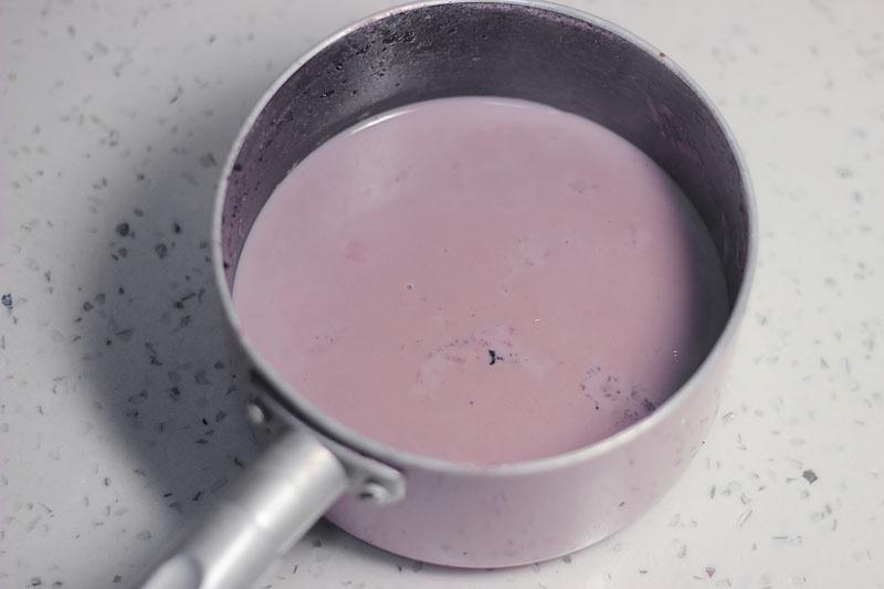 紫米冰淇淋的做法 步骤3