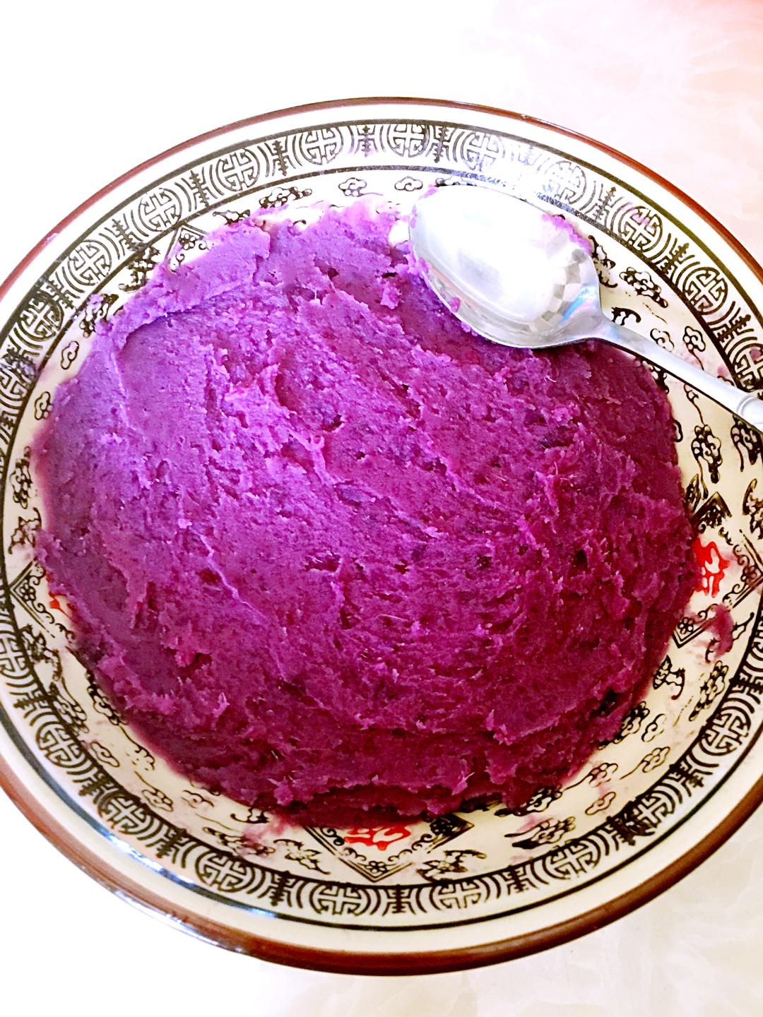 紫薯餡南瓜餅的做法 步骤3