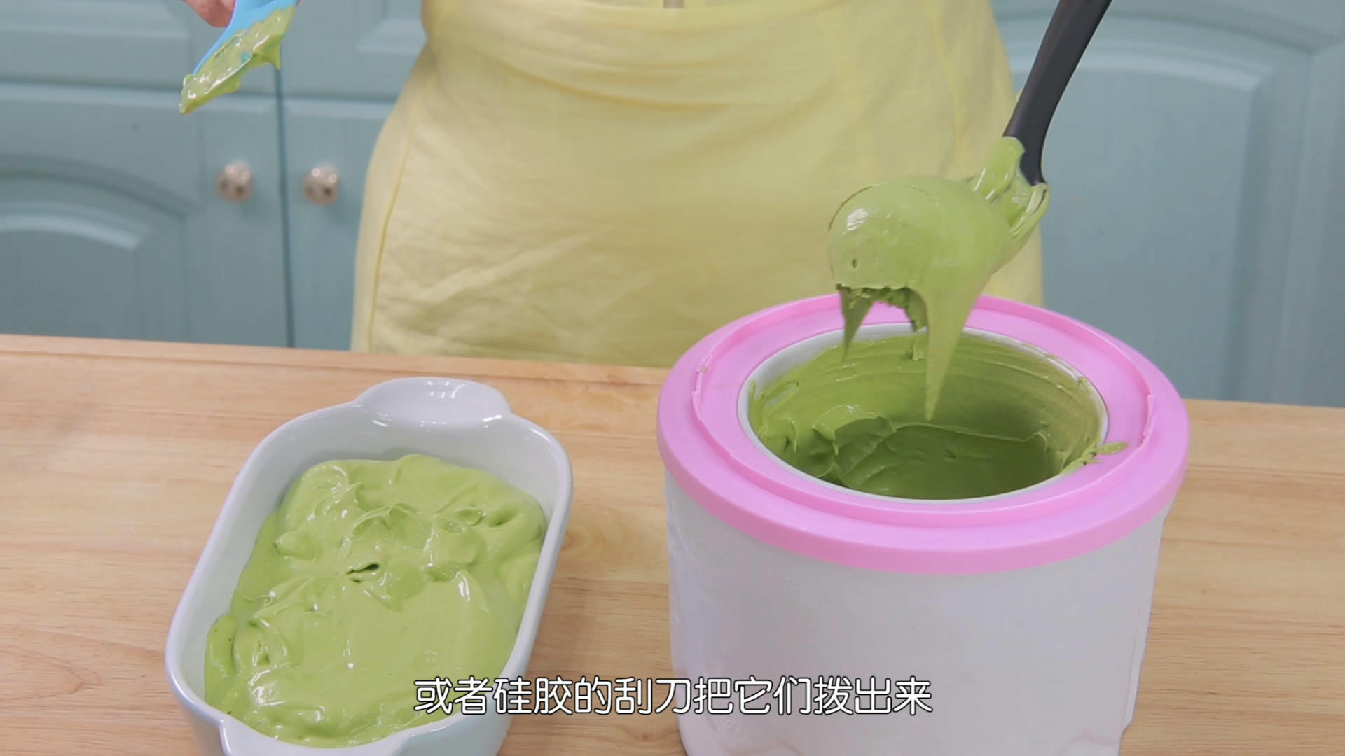 《Tinrry下午茶》教你做抹茶冰淇淋層層疊的做法 步骤23