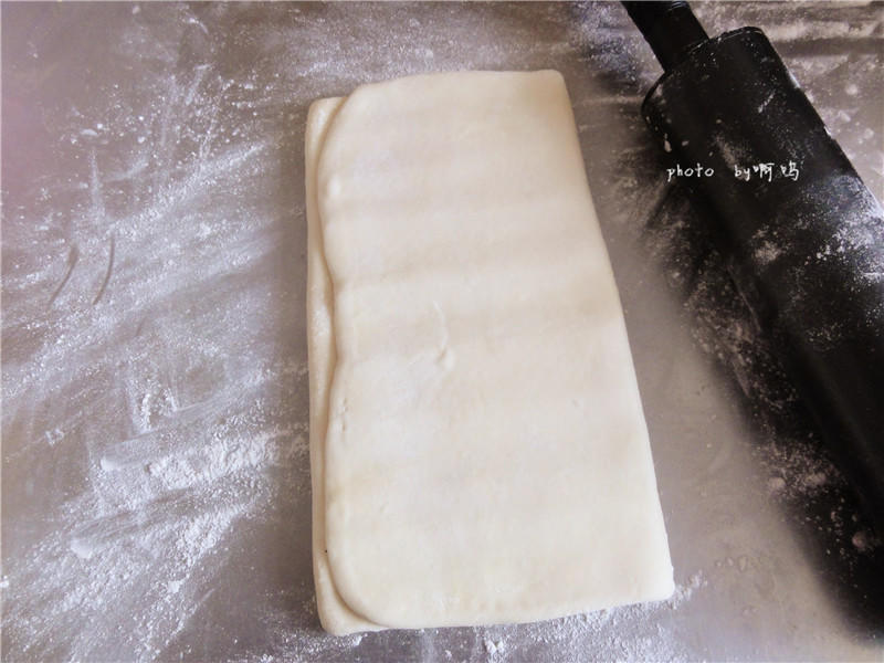 基礎千層酥皮做法--附果醬酥、風車酥、蝴蝶酥和羊角酥整形的做法 步骤14