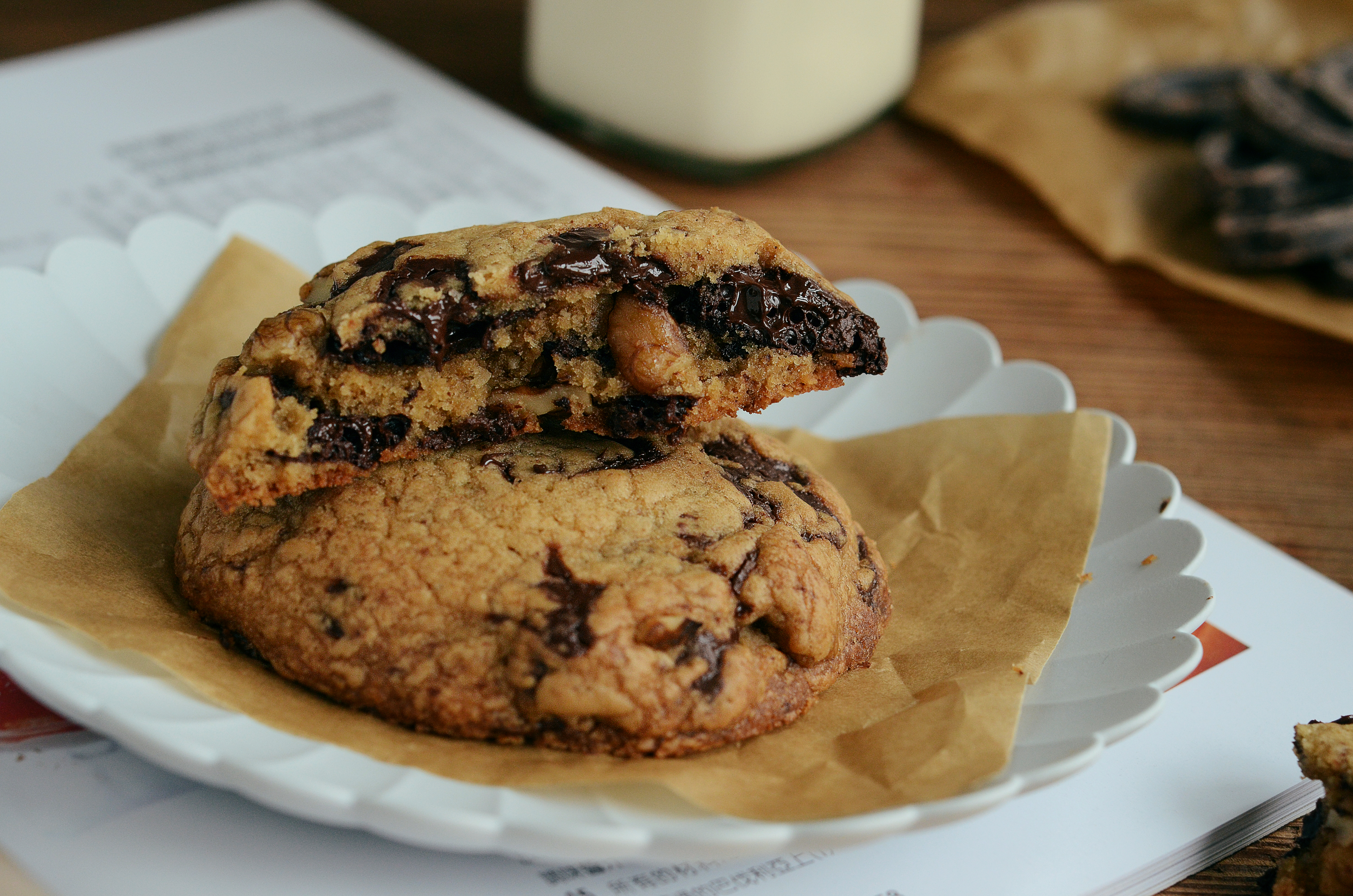 終極巧克力大cookie（奇普）——德國Meggle黃油試用的做法 步骤12