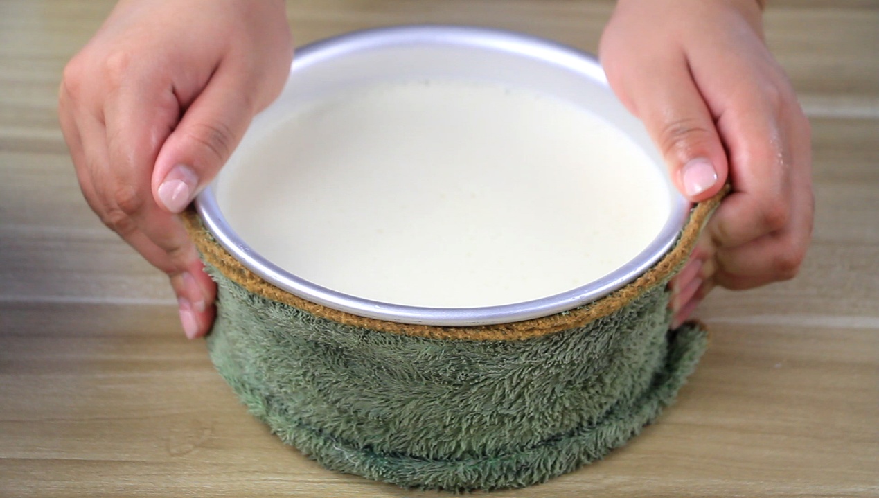 Bakingpie-應季高顏值免考蛋糕&牛奶慕斯的做法 步骤7