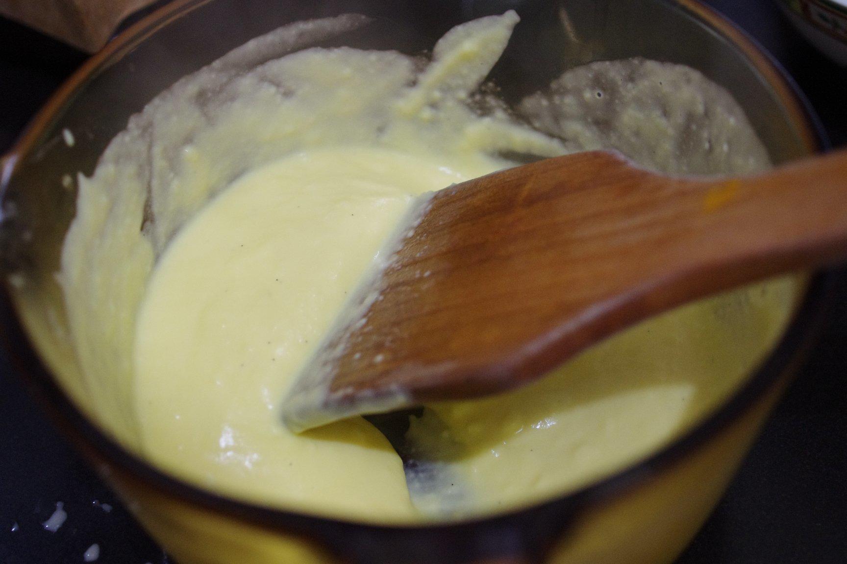 <布丁型>卡仕達乳酪蛋糕的做法 步骤3