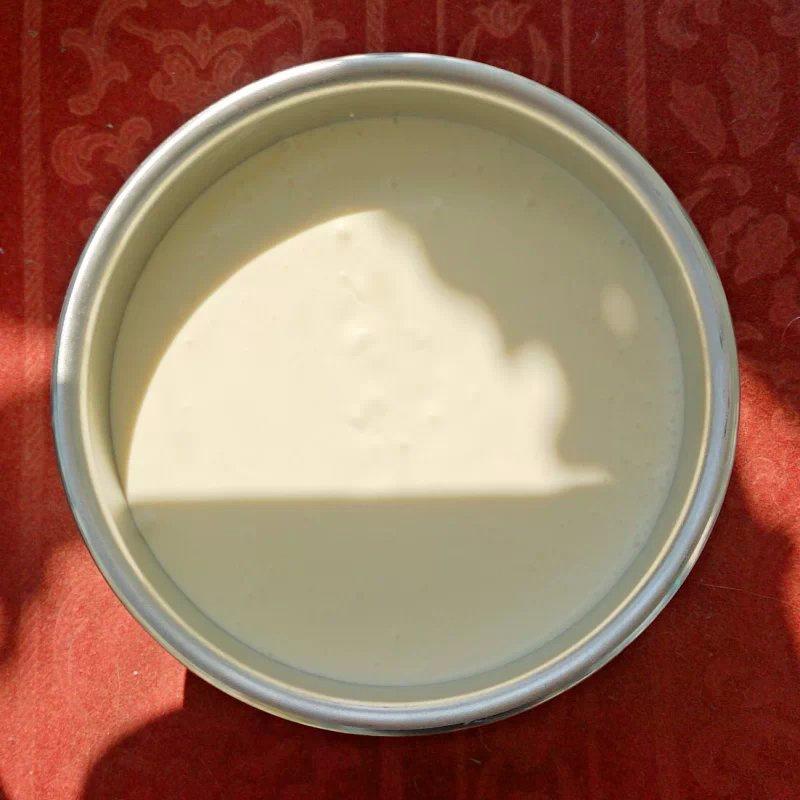 酸奶凍芝士蛋糕(無雞蛋)的做法 步骤4