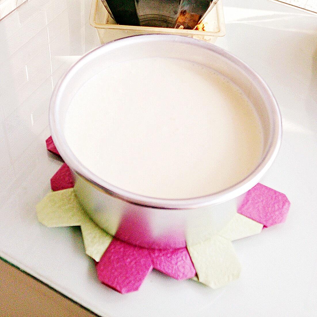 酸奶凍芝士蛋糕(無雞蛋)的做法 步骤5