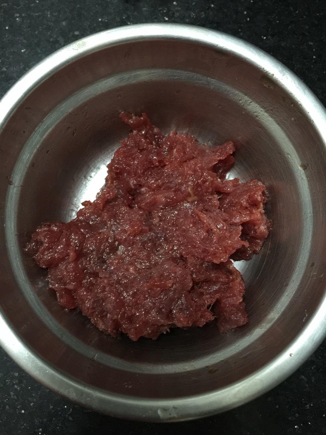 酸菜牛肉沫炒飯的做法 步骤1