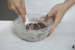 巧克力堅果意式脆餅的做法 步骤4