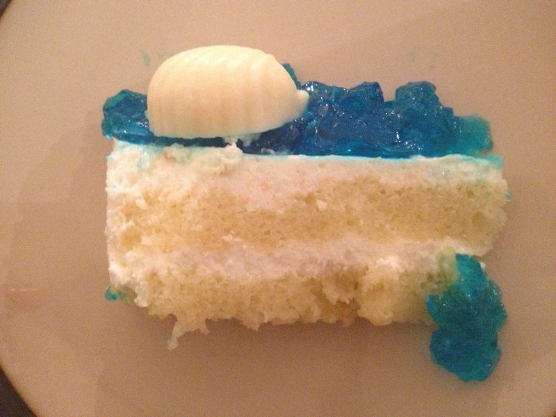 藍色の海洋酸奶慕斯蛋糕的做法 步骤31