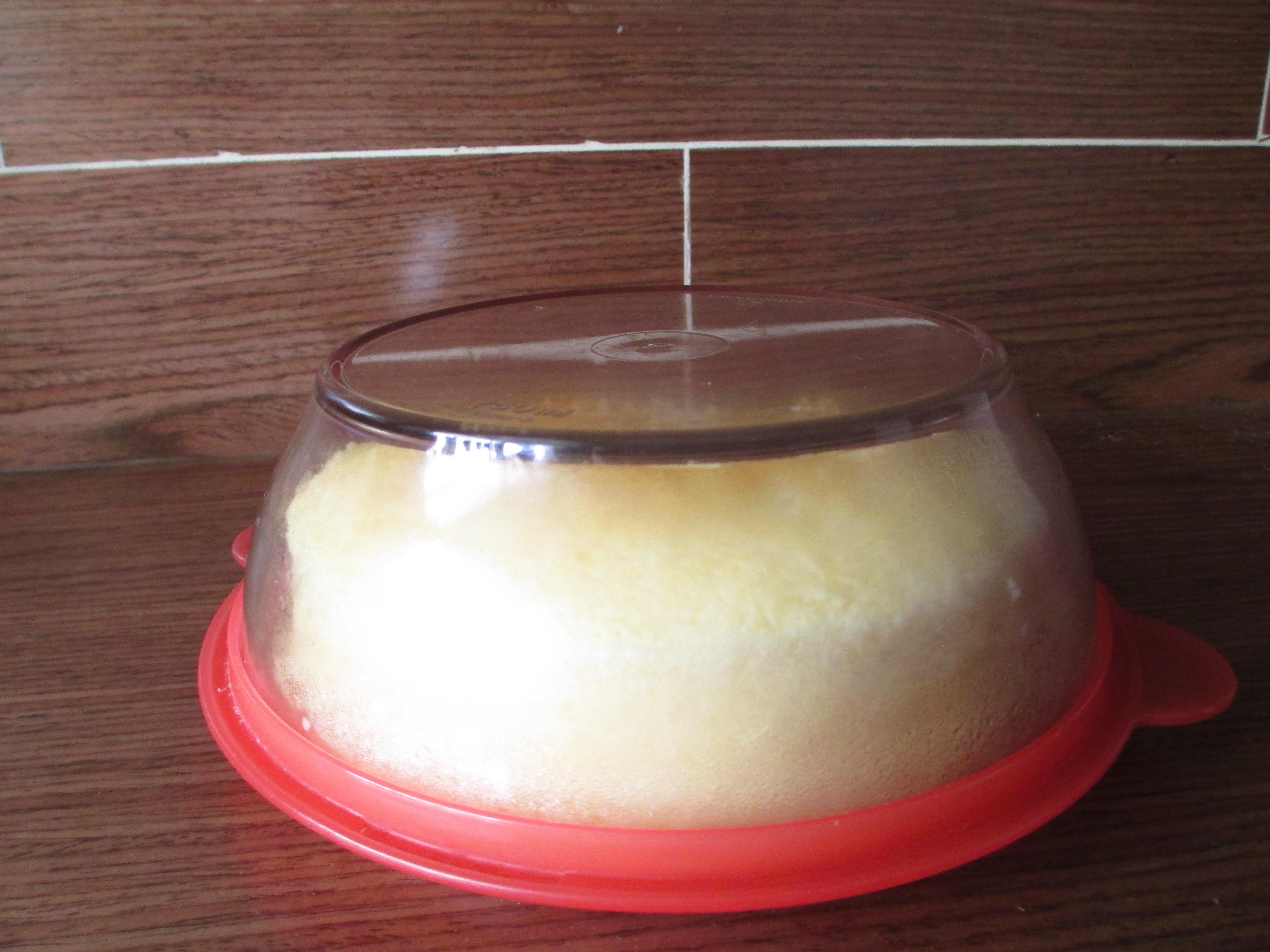無油酸奶蛋糕6寸（2蛋）的做法 步骤11