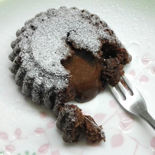 巧克力熔岩蛋糕(全圖文超簡單)的做法 步骤13
