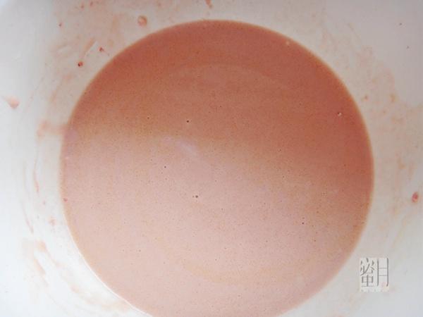 【玫瑰酸奶班戟】+【櫻花蜂蜜蘇打水】的做法 步骤7