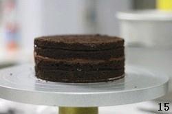 巧克力落葉蛋糕的做法 步骤15