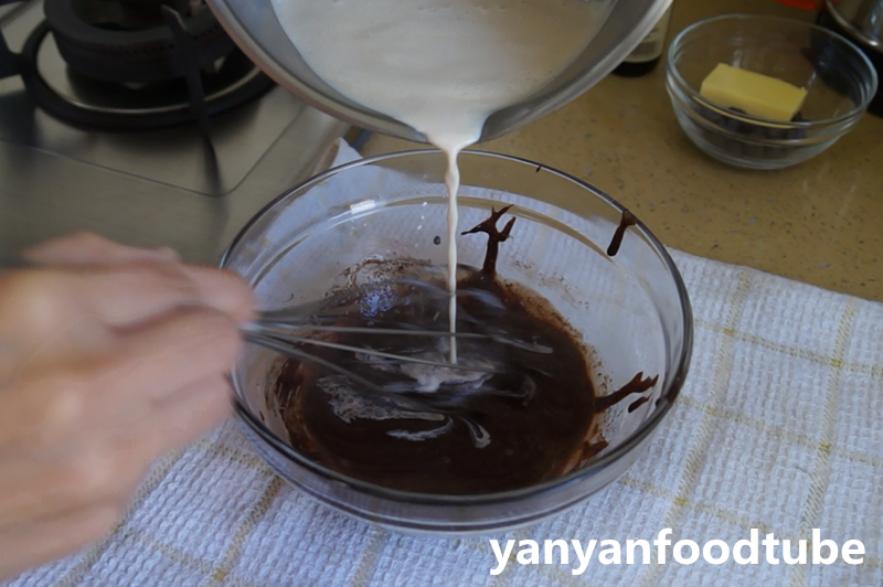情人節巧克力布丁 Chocolate Pudding的做法 步骤3