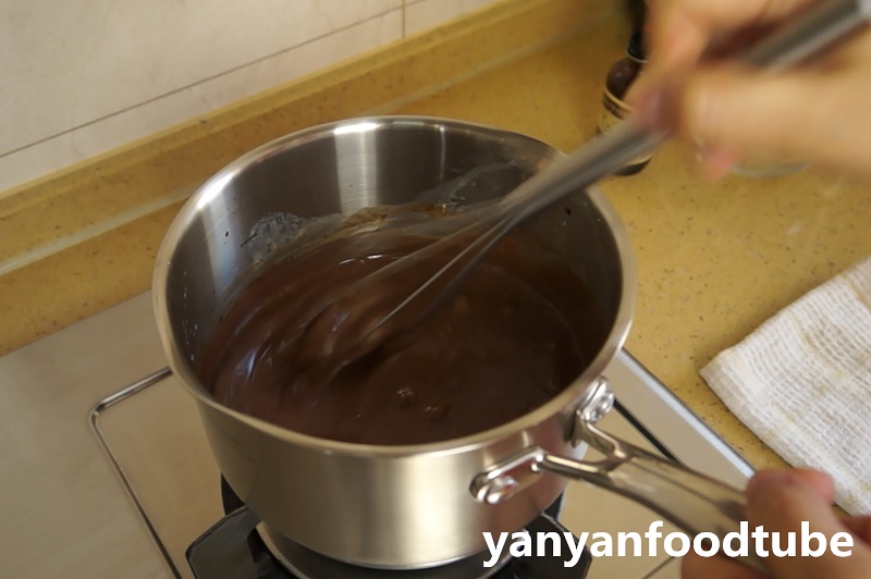 情人節巧克力布丁 Chocolate Pudding的做法 步骤4