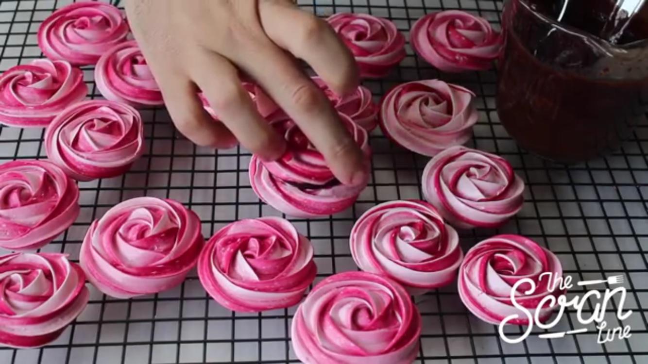 玫瑰馬琳餅乾-簡單美味、情人節男友最愛的做法 步骤10
