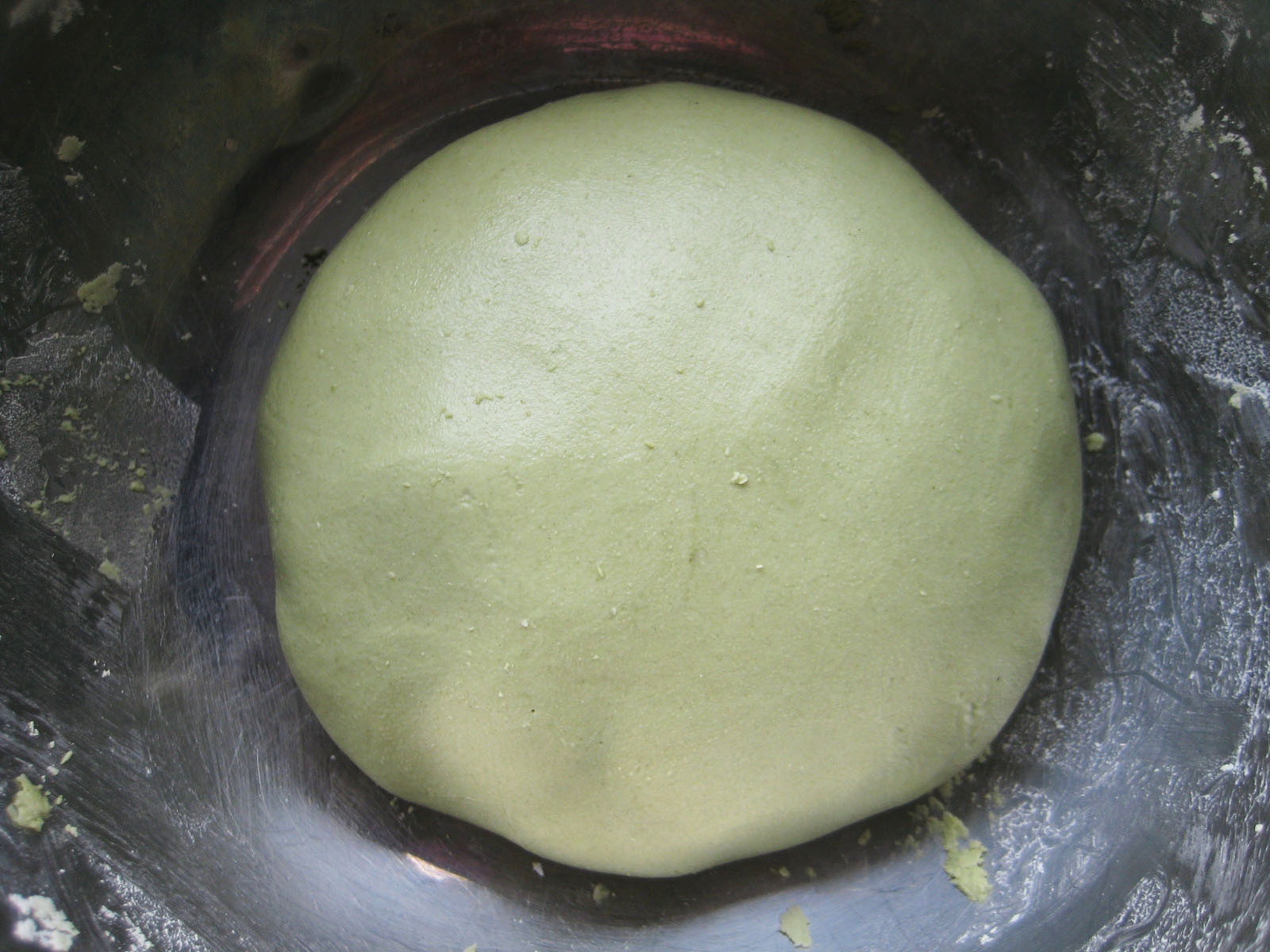 抹茶牛奶紅豆粽的做法 步骤6
