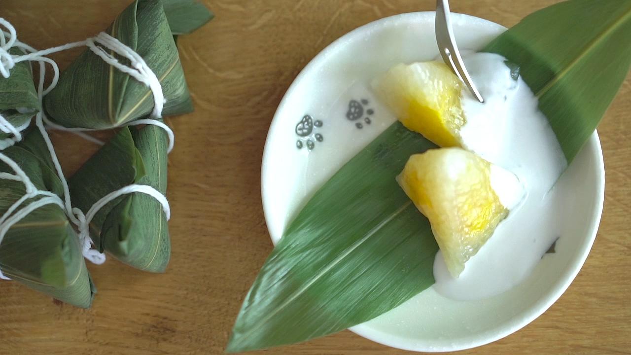 西米水晶粽子【曼食慢語】的做法 步骤12