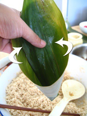 鹹蛋黃五花肉粽的做法 步骤11