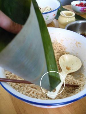 鹹蛋黃五花肉粽的做法 步骤12