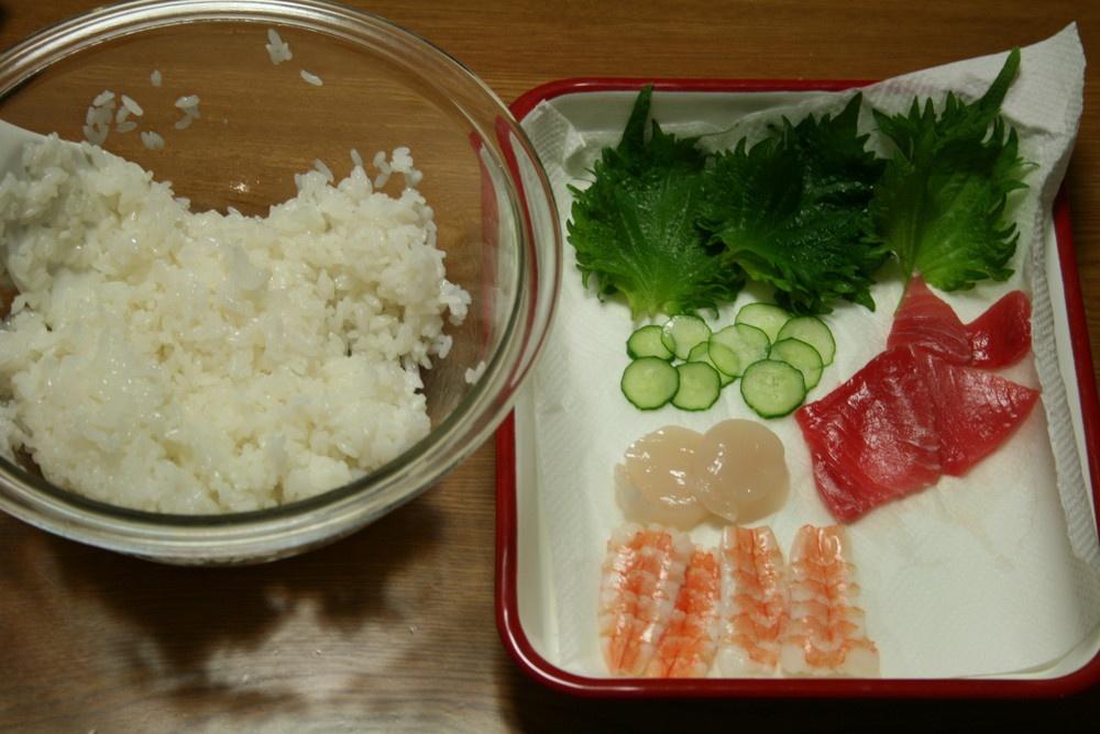 桃子壽司的做法 步骤2