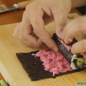 馬賽克壽司卷Mosaic Sushi Roll的做法 步骤4