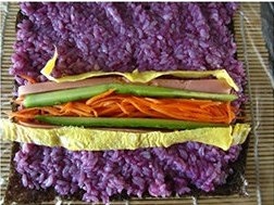 營養紫薯壽司的做法 步骤14