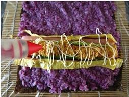 營養紫薯壽司的做法 步骤15