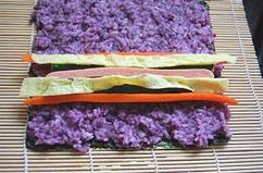 紫薯壽司的做法 步骤16