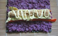 紫薯壽司的做法 步骤17
