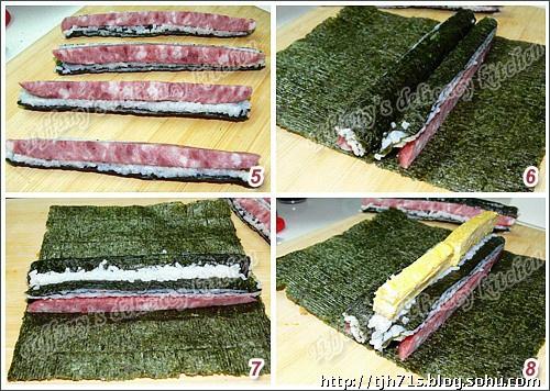 方型花樣壽司的做法 步骤2