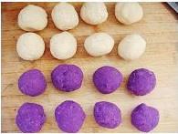 紫薯芸豆月餅的做法 步骤3