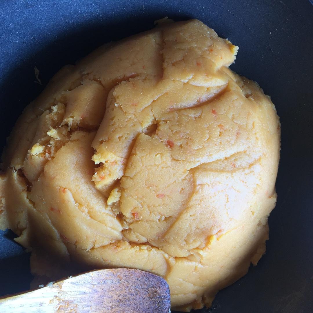 綠豆杏仁肉鬆餡月餅的做法 步骤12