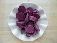 紫薯紅豆糕的做法 步骤2