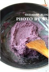 紫薯冰皮月餅的做法 步骤4