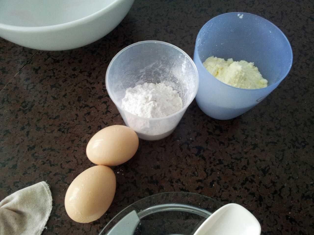 紫薯奶黃月餅（不需烤箱的月餅）的做法 步骤3