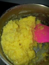 紫薯奶黃月餅（不需烤箱的月餅）的做法 步骤6