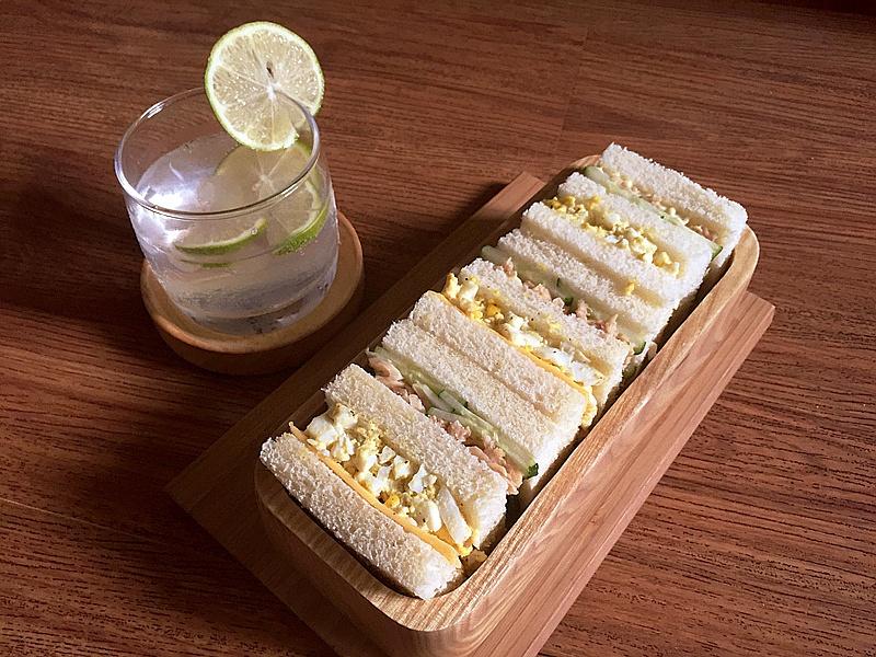營養早餐——金槍魚雞蛋沙拉三明治的做法 步骤8