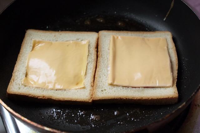 一片面包的三明治的做法 步骤5