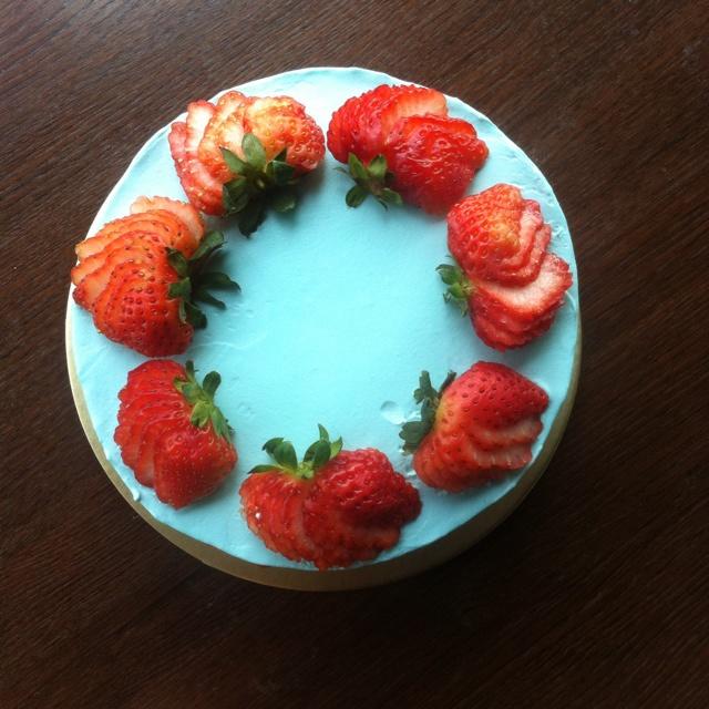 奶油水果小清新蛋糕（6寸）的做法 步骤14