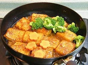 薑汁鐵板豆腐的做法 步骤11