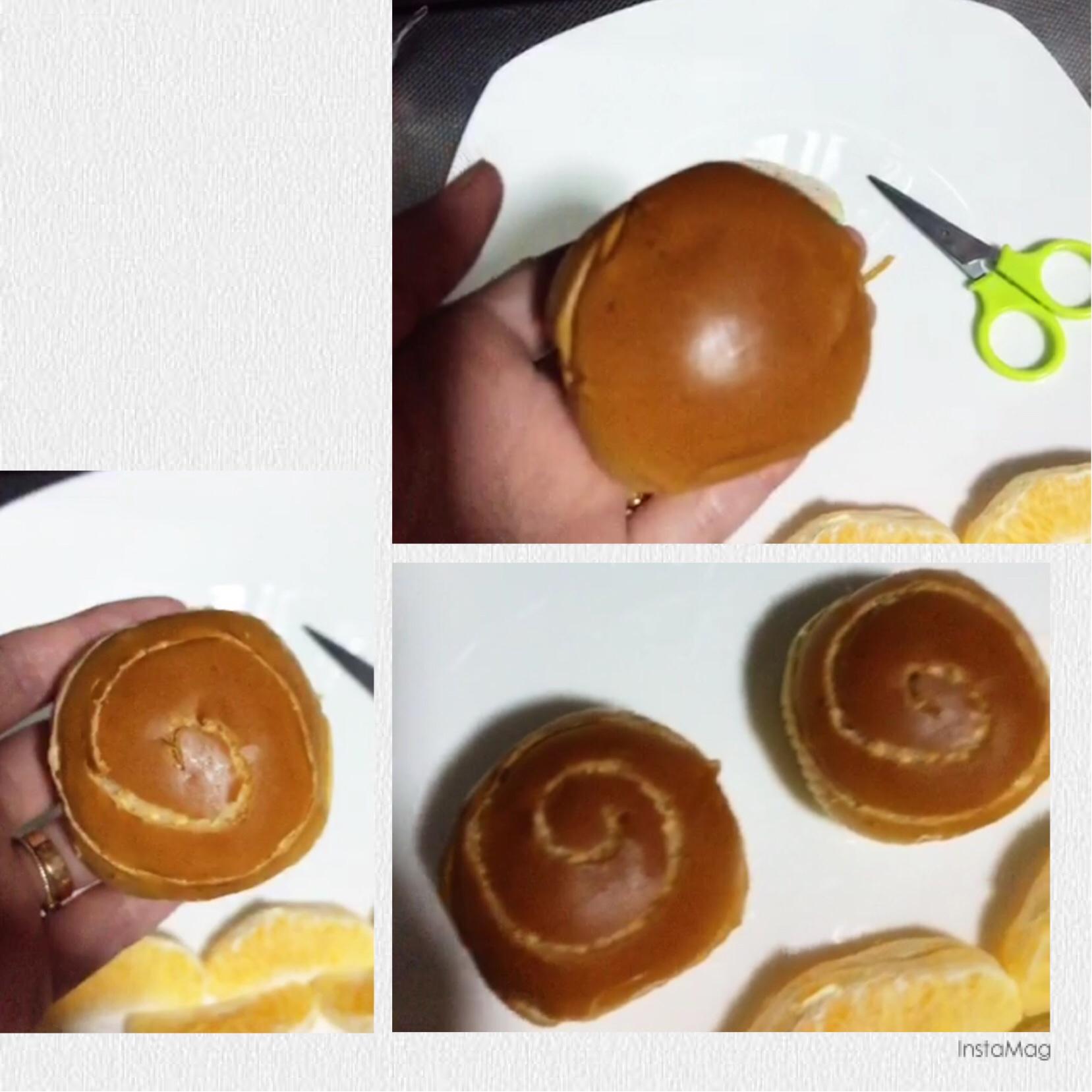 創意趣味兒童餐—蝸牛與黃鸝鳥（紅豆小餐包版）的做法 步骤2