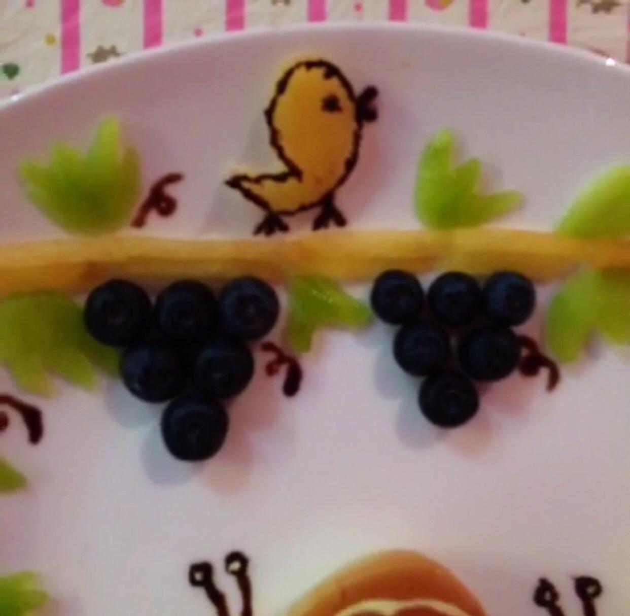 創意趣味兒童餐—蝸牛與黃鸝鳥（紅豆小餐包版）的做法 步骤9