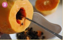 木瓜杏仁凍的做法 步骤3