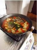 三文魚頭豆腐湯的做法 步骤10