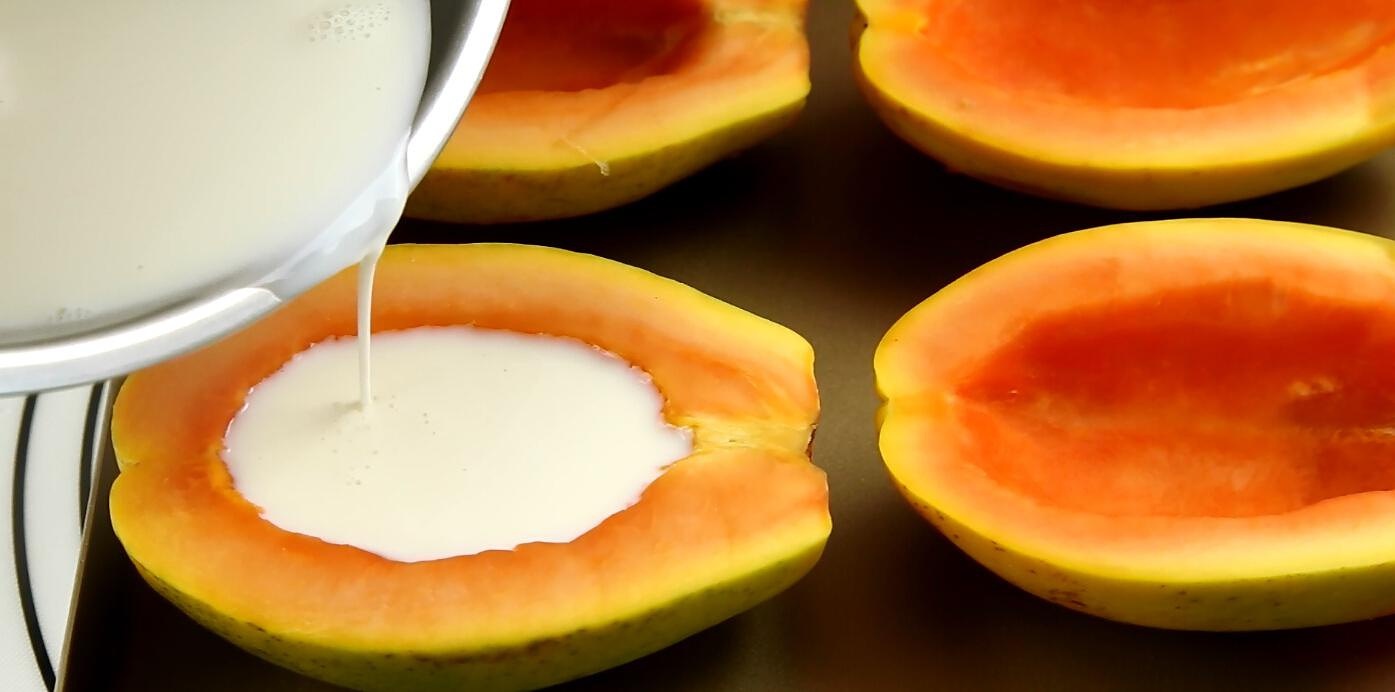 美容養顏小甜點❤椰奶木瓜凍的做法 步骤9