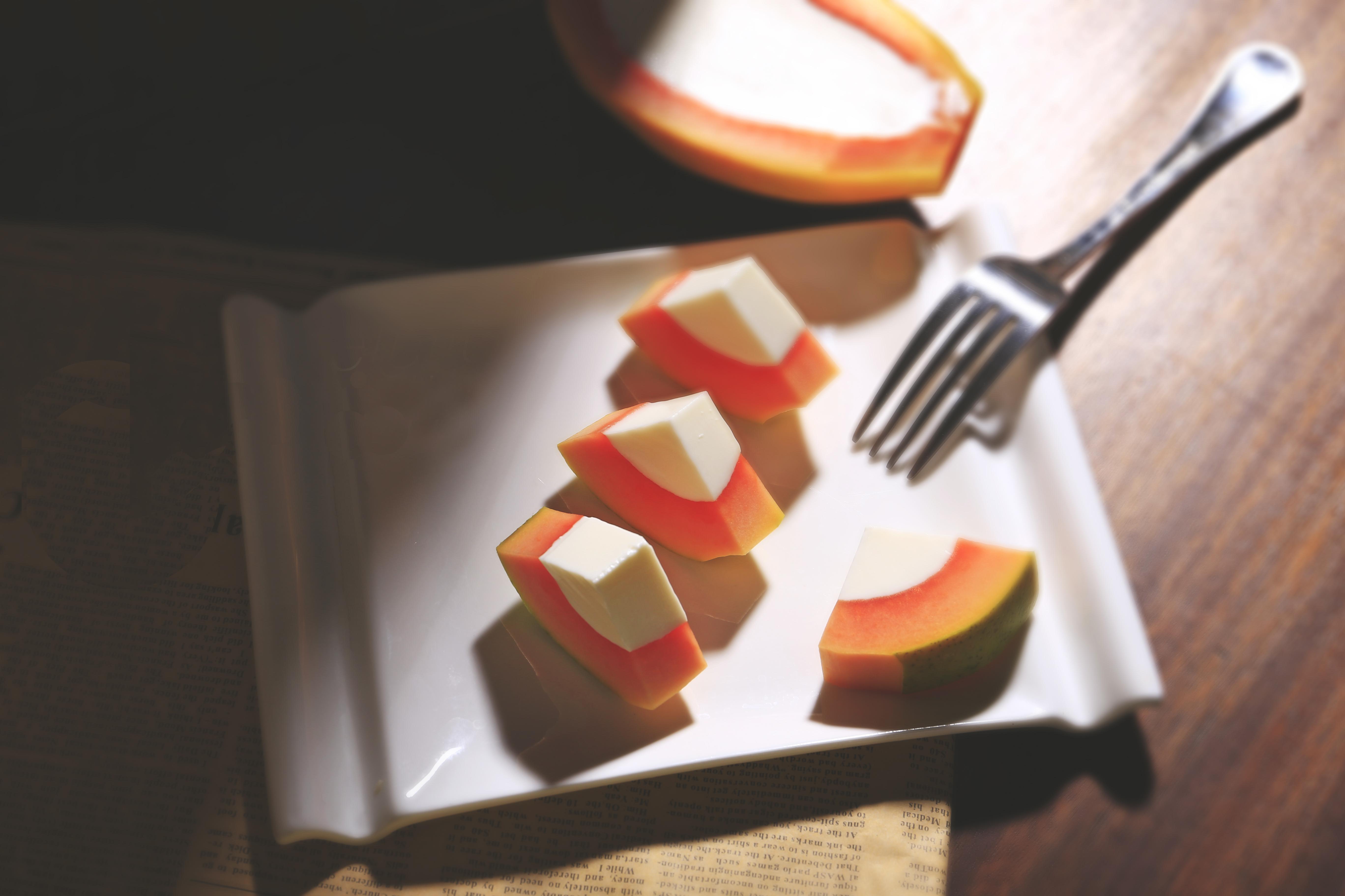 美容養顏小甜點❤椰奶木瓜凍的做法 步骤11