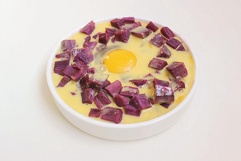 紫薯烤蛋（減肥增肌餐）的做法 步骤5