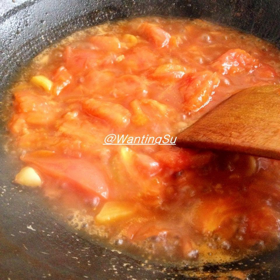 茄汁海鮮菇的做法 步骤2